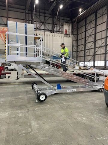 Articulating Aircraft Platform